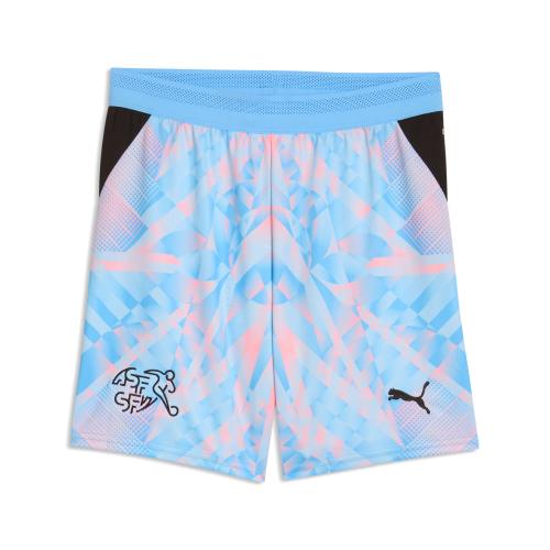 Preview: Schweiz Torwart Kinder WM Shorts Blau - 2026